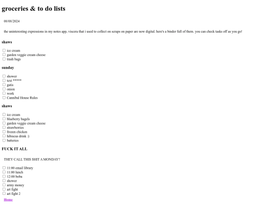 blog posts/GroceriesToDoLists screenshot