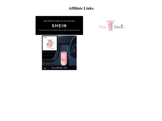 affiliates screenshot