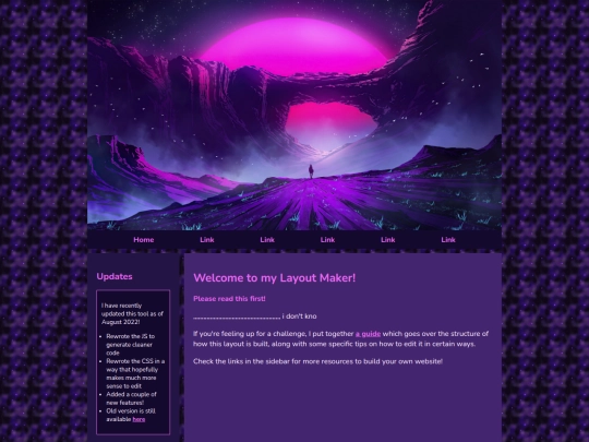 testpage screenshot