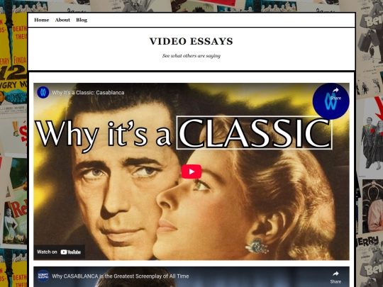 movies/casablanca-sub/video-essays screenshot