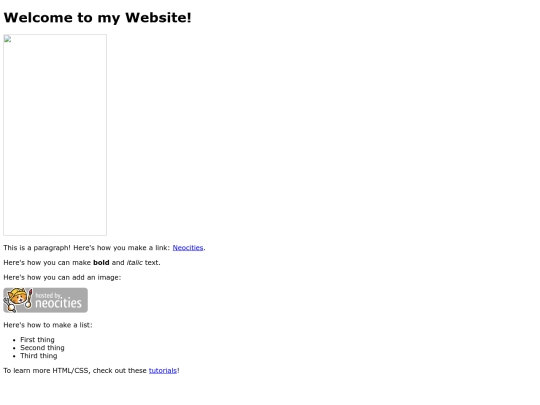test screenshot