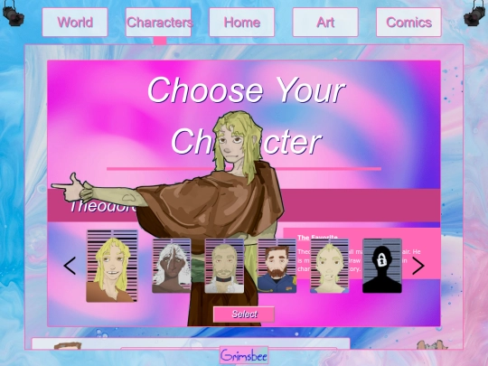 characters screenshot