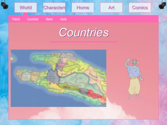 world/countries screenshot