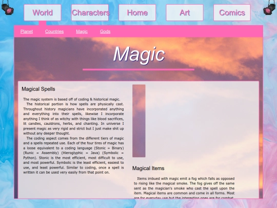 world/magic screenshot