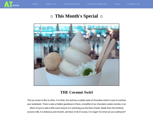 monthlyspecials screenshot