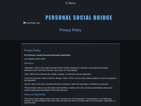 privacy screenshot