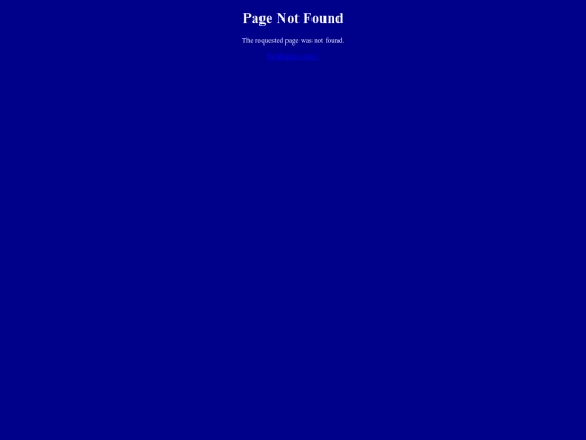 not_found screenshot