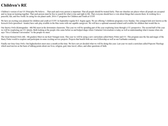uuffwebpage screenshot