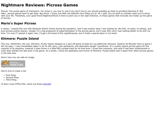 PicrossReviews screenshot