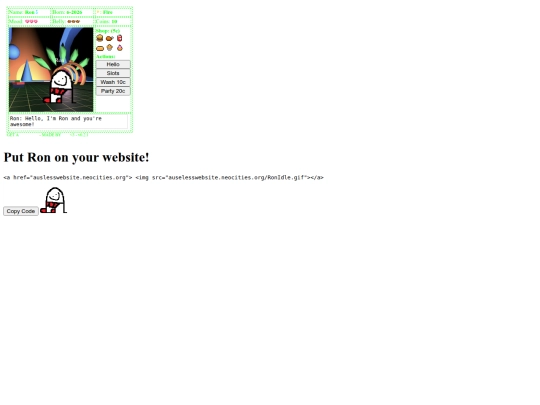Ron screenshot