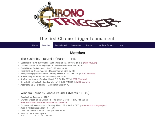 match screenshot