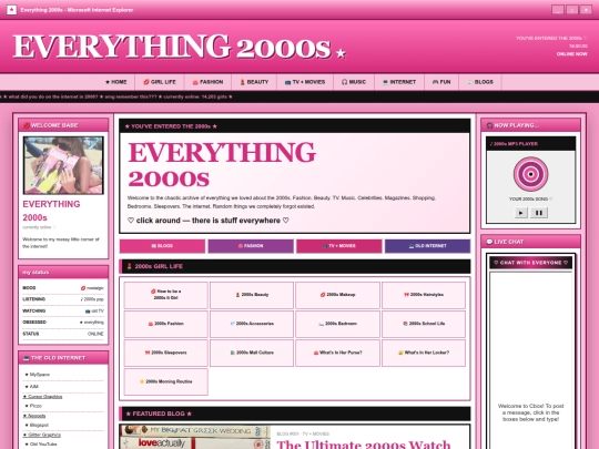Everything2000s screenshot