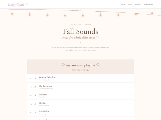 fallmusic screenshot