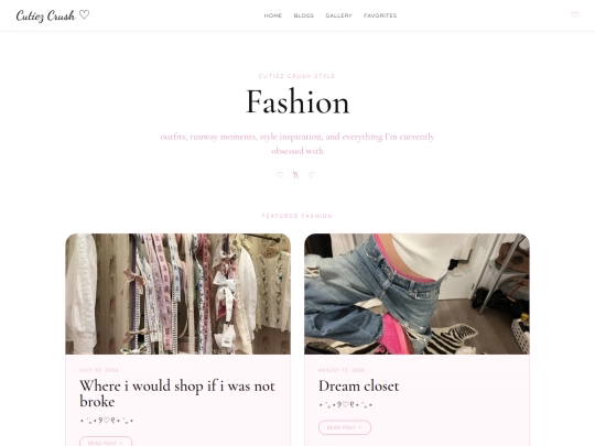 fashion screenshot