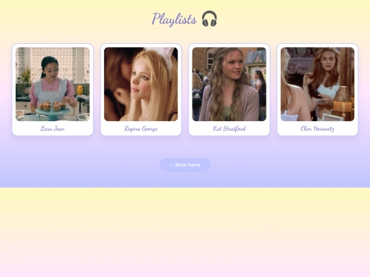 playlist screenshot