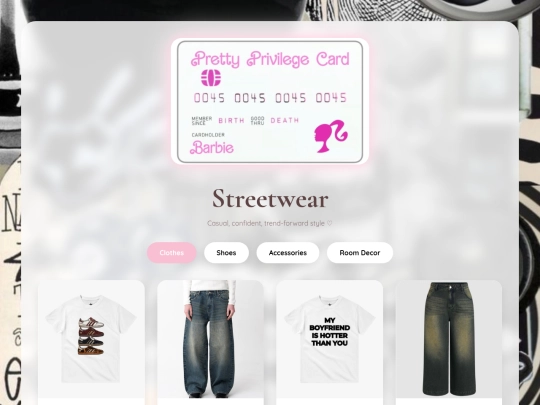 streetwear screenshot