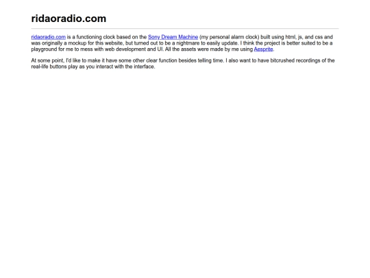 html/tab-other/ridaoradio.com screenshot
