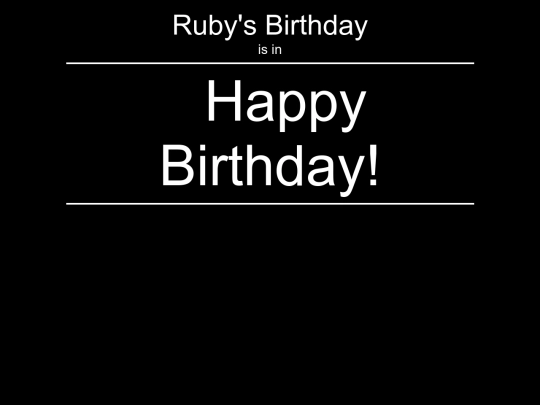 countdown2 screenshot