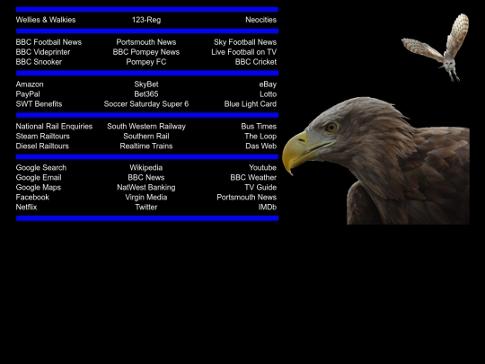 kevs_homepage screenshot