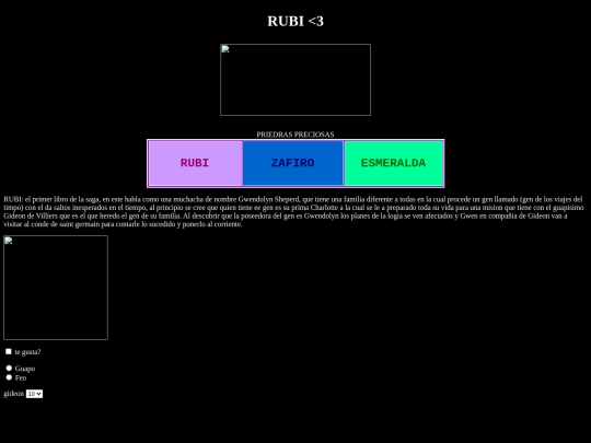 RUBI screenshot