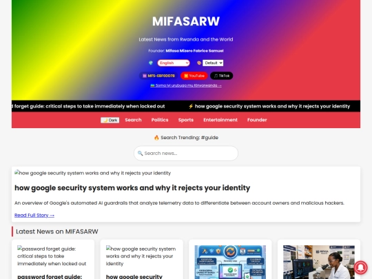 news screenshot