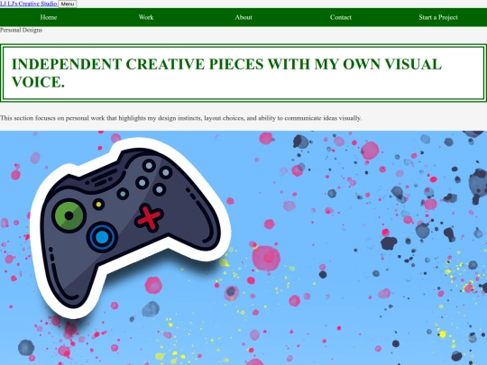 personaldesigns screenshot