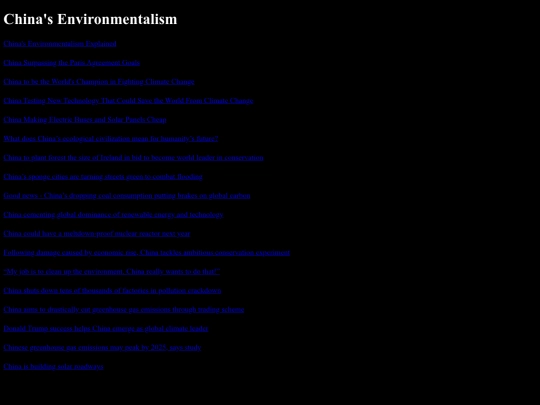 environmentalism screenshot