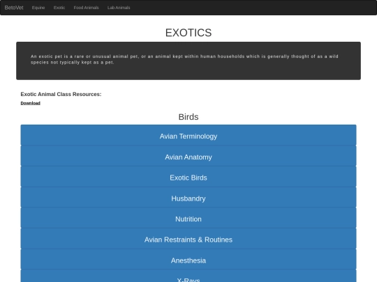 exotic screenshot