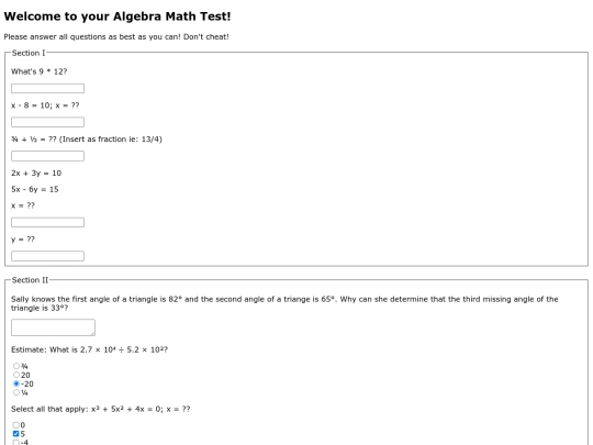math-test/mathTest screenshot