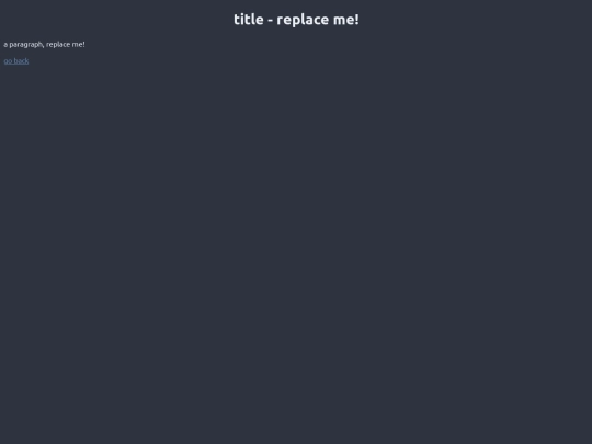 pages/template screenshot