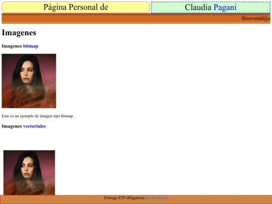 Pagina personal screenshot