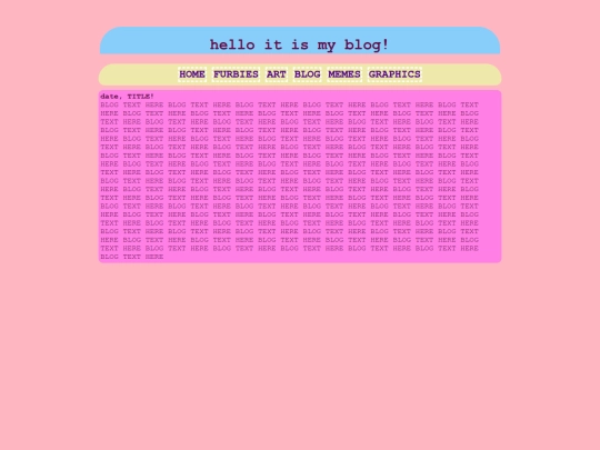 blogposts/blogtemplate screenshot