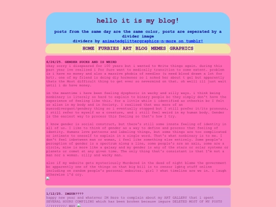 blogposts/ogblogs screenshot