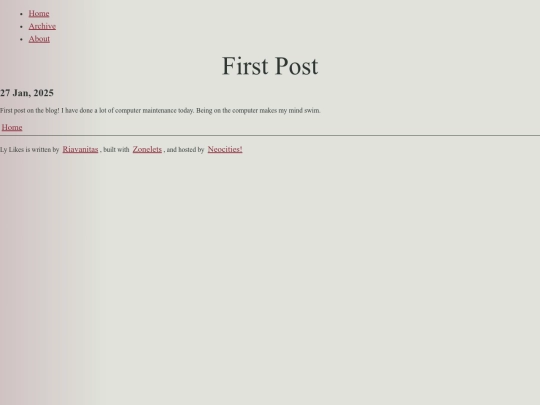 posts/2025-01-27-First-Post screenshot