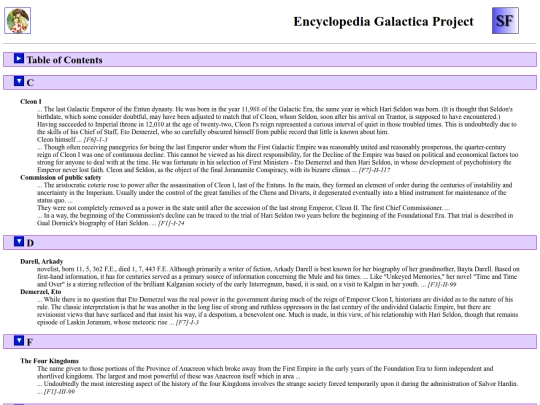 Fandom/galactica/quotes screenshot