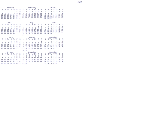 Games/falk/cali/calendars/1885 screenshot