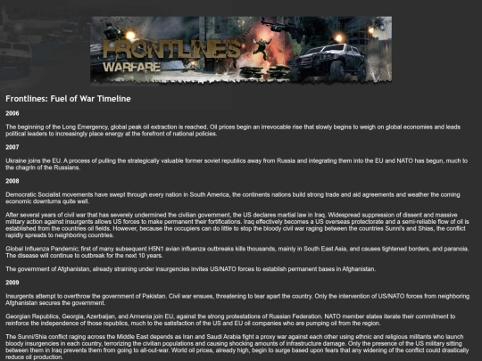 Games/ffow/timeline screenshot
