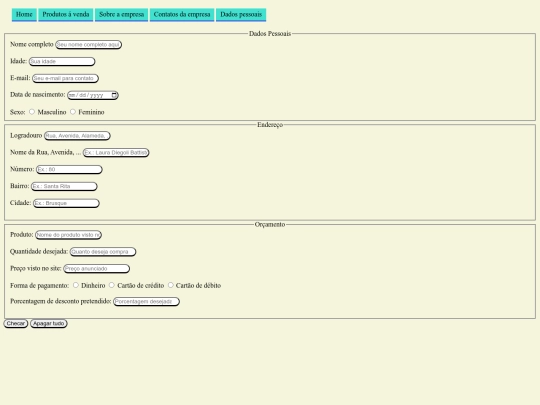 formulário screenshot