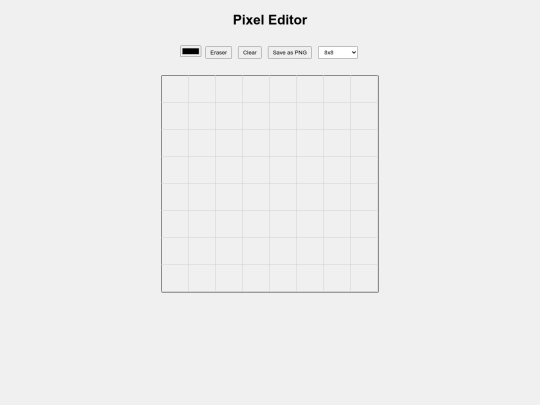 pixel-editor-website screenshot
