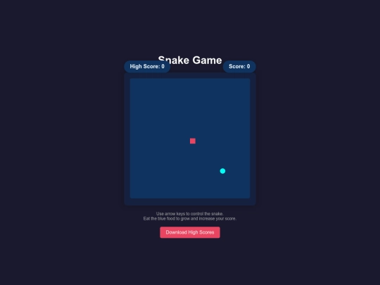 snake screenshot