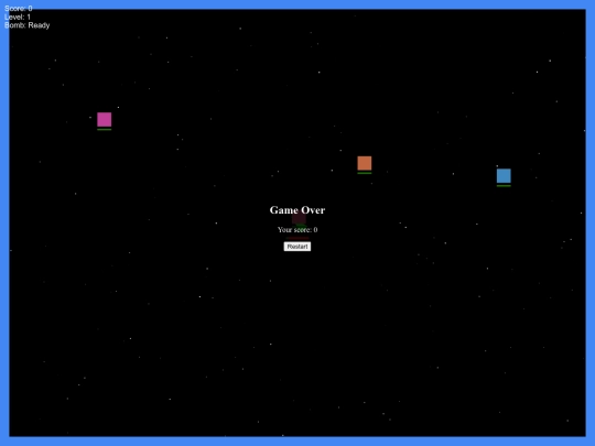 spaceshooter screenshot