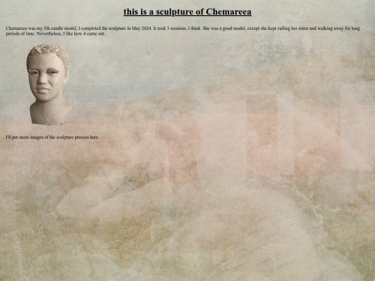 Sculpture/Chemareea screenshot