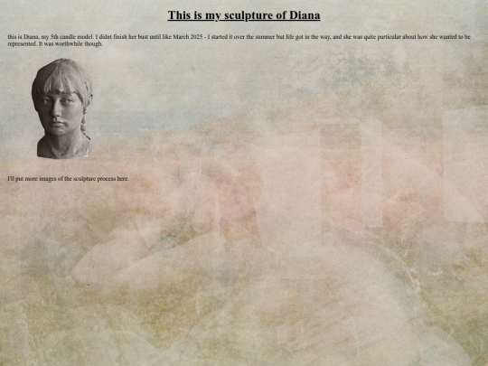 Sculpture/Diana screenshot