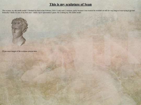 Sculpture/Sean screenshot