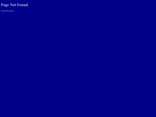 not_found screenshot