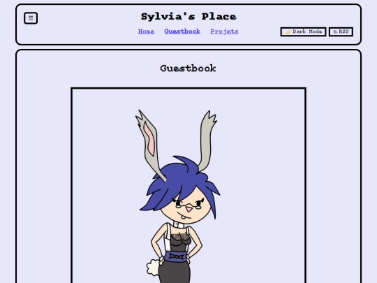 guestbook screenshot