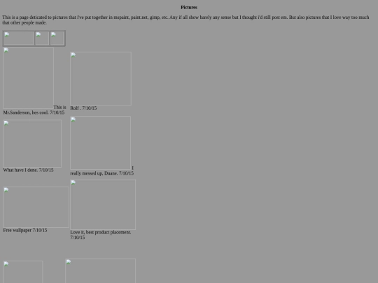 PAGES/Pictures screenshot