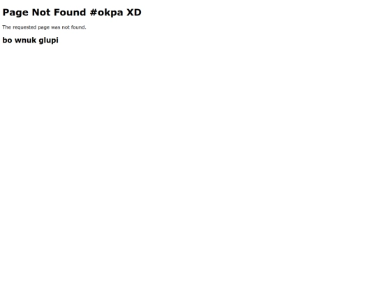 not_found screenshot