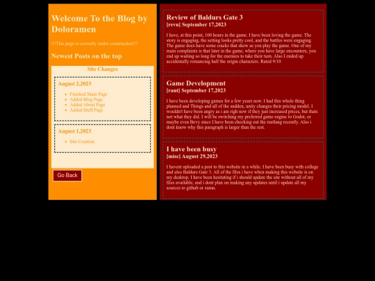 activities screenshot