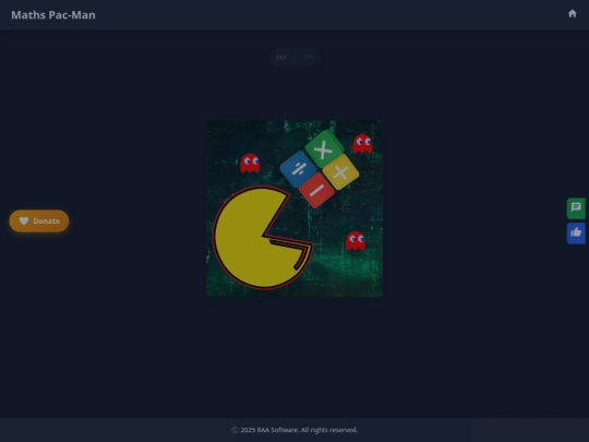 mathspacman screenshot